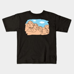 Mount Rushmore Kids T-Shirt